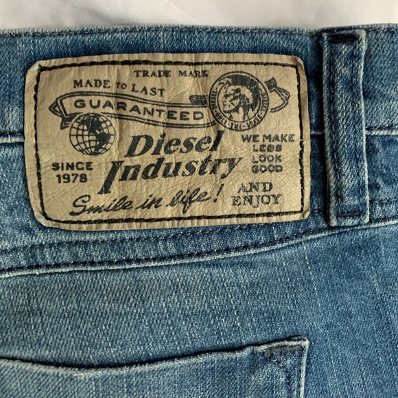 DIESEL LIVY-BIKER Stretchy Skinny Jeans W 28 L 32 - Picture 10 of 13